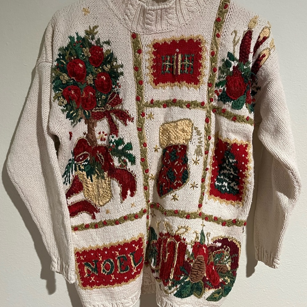 Vintage holiday sweater